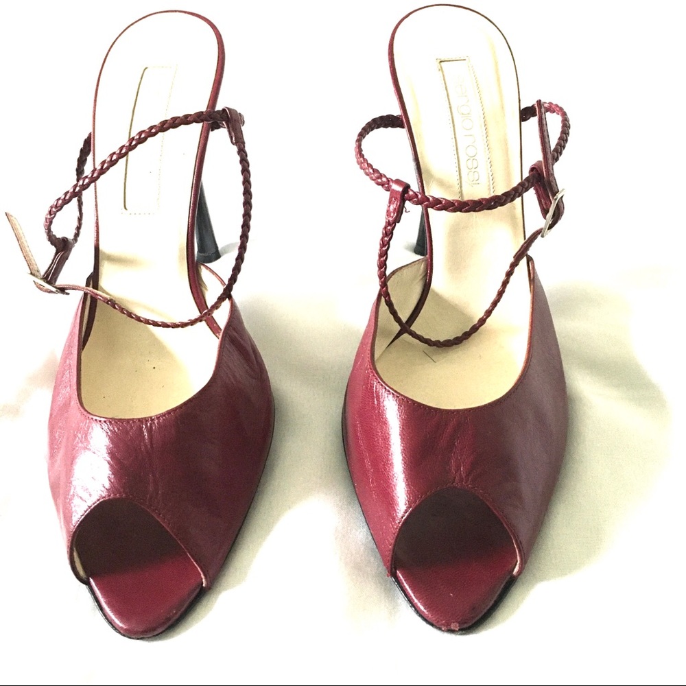 Sergio Rossi Peep Toe Heel